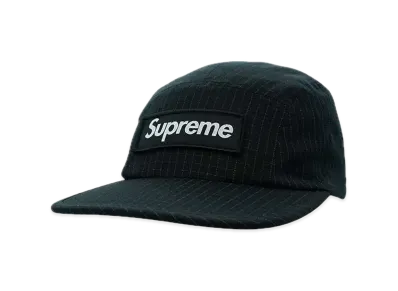 Supreme Reflective Ripstop Camp Cap "Black"