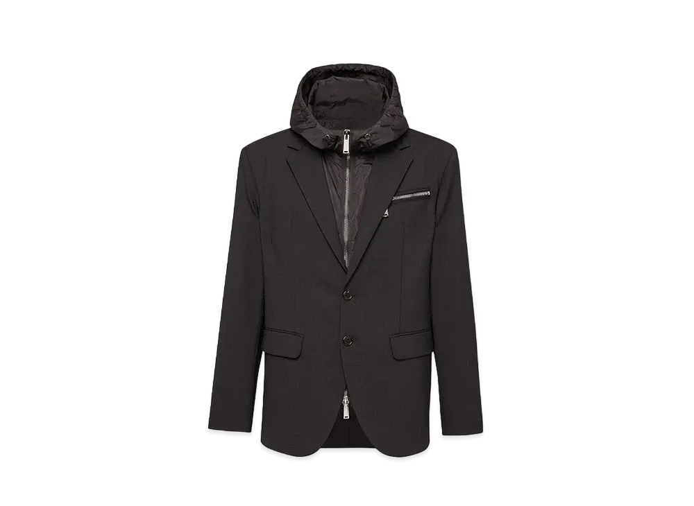 Dsquared2 Hooded Urban Blazer "Black"