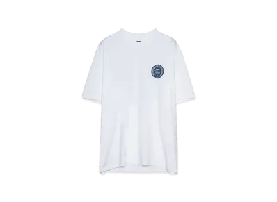RATS CIRCLE MGM TEE "WHITE x NAVY"