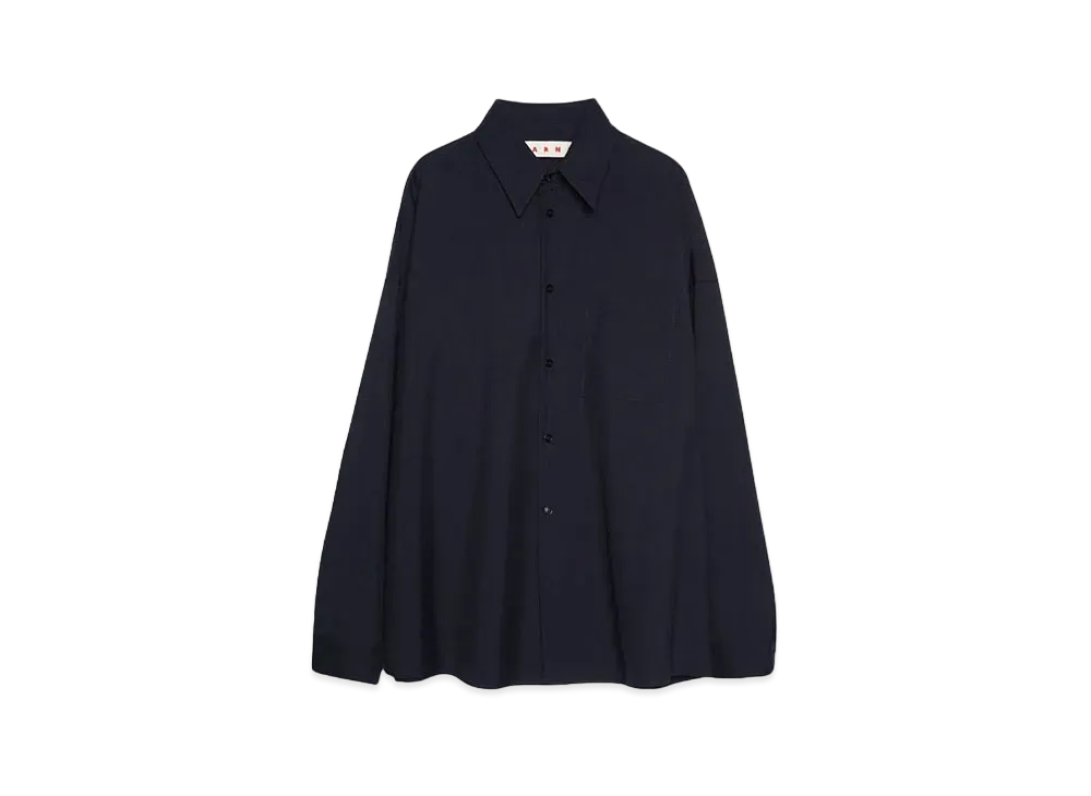 MARNI L/S SHIRT "BLUBLACK"