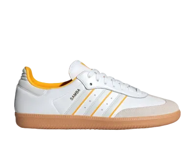 adidas Samba OG "Footwear White/Crystal White/Crew Yellow"