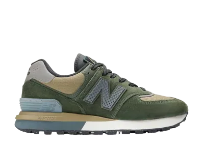 Stone Island × New Balance 574 Legacy "Dark Green"