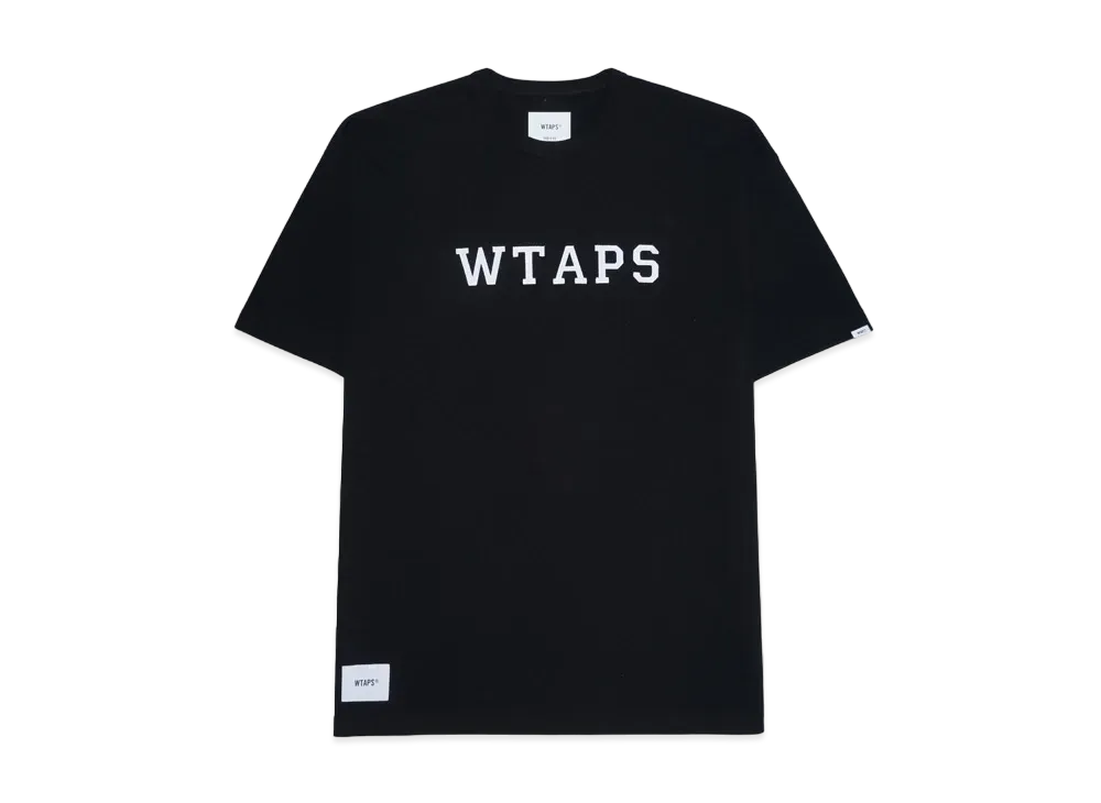 Wtaps Academy / SS / Cotton. College "Black"