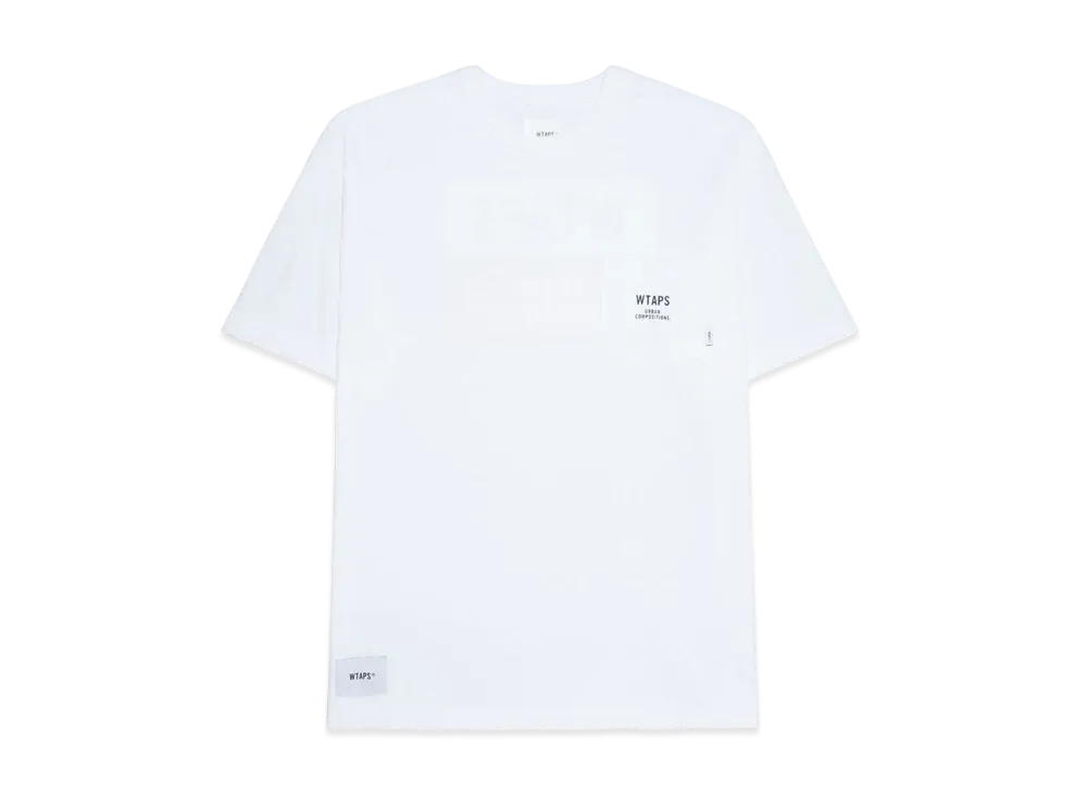 Wtaps OBJ 01 / SS / Cotton. Composition "White"