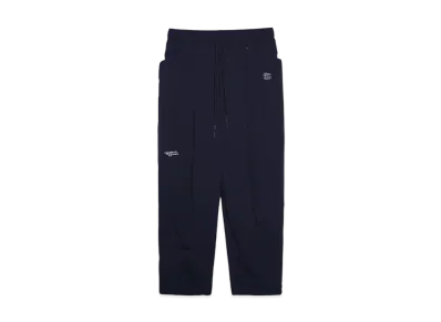 SEE SEE x the Editor's Choice Choice Wide Tapered Easy Nylon Pants "Navy"