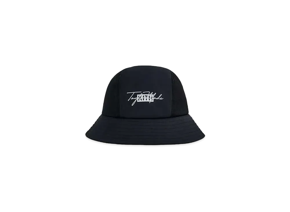 Kith x TaylorMade Nylon Camper Bucket Hat "Black"