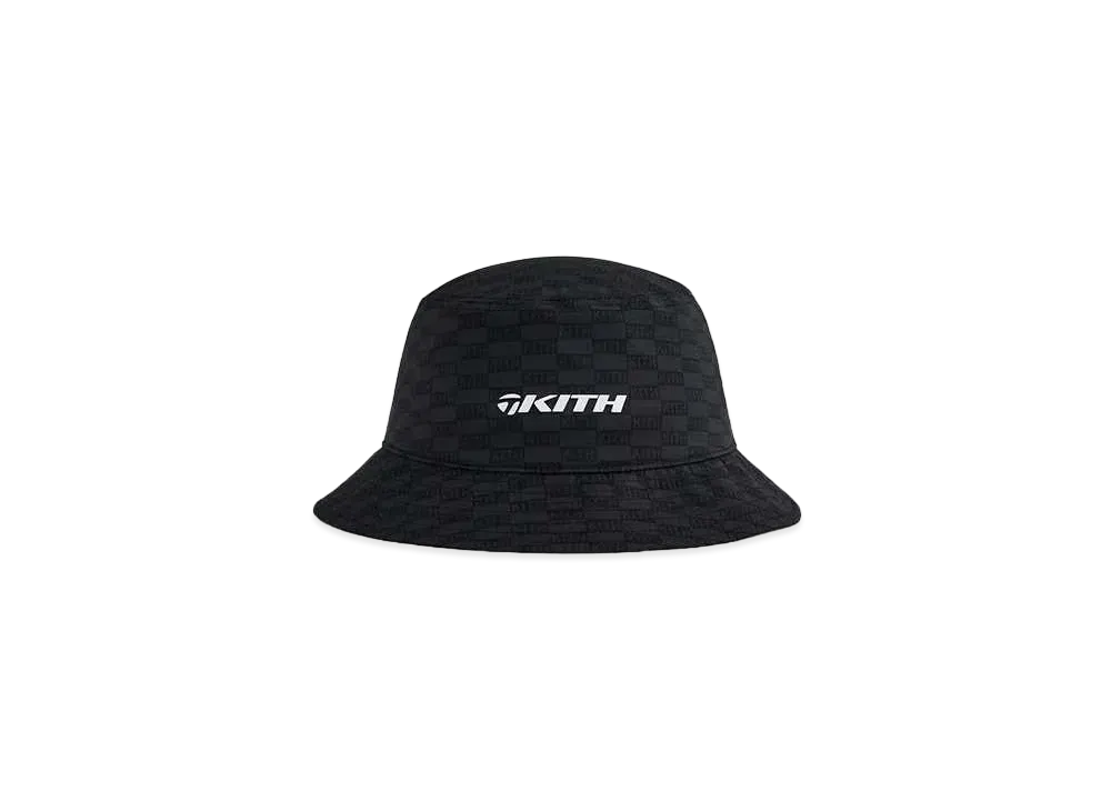 Kith x TaylorMade Bucket Hat "Black"