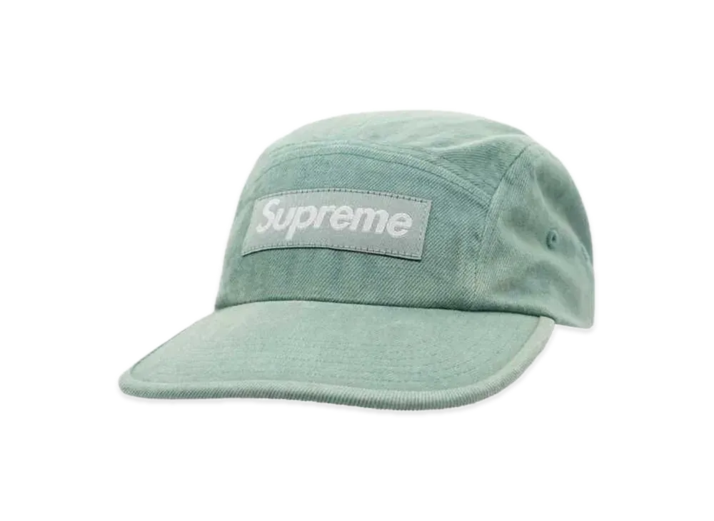 Supreme Denim Camp Cap "Mint" (24SS)