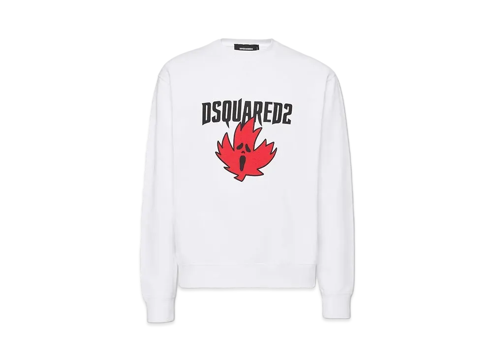 Dsquared2 Cool Fit Sweatshirt "White"
