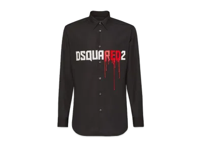 Dsquared2 Horror Logo Shirt "Black"