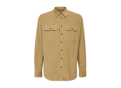 Dsquared2 Corduroy Shirt "Stone"