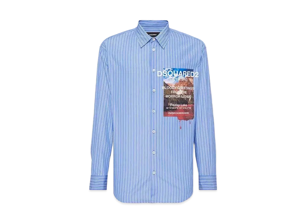 Dsquared2 Peaky Lake Shirt "Blue"