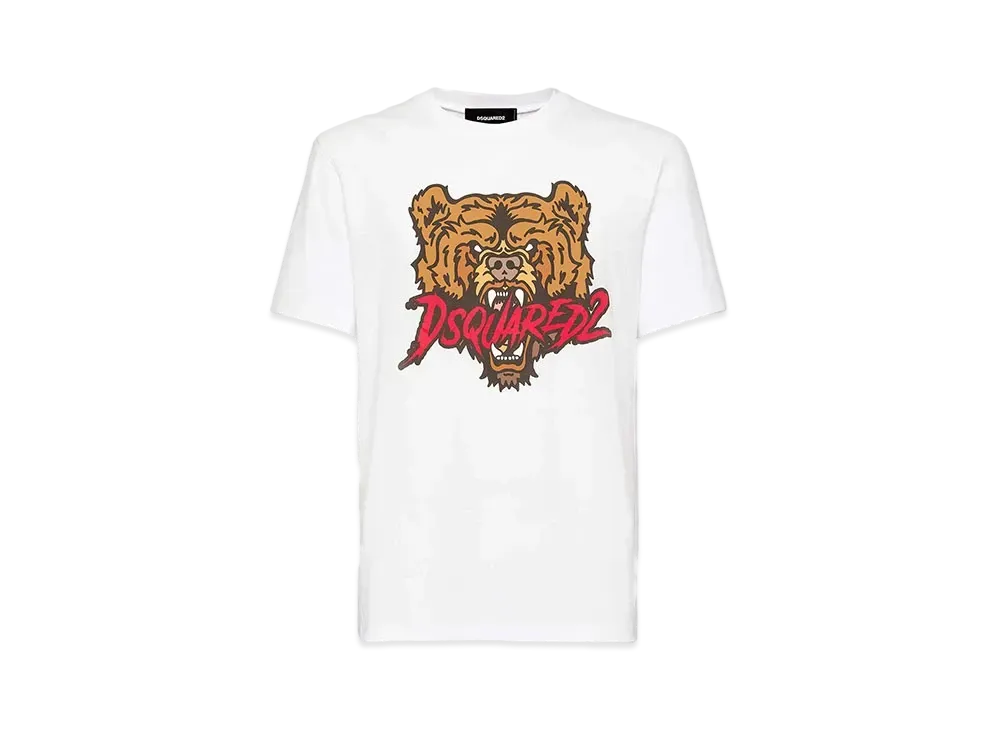 Dsquared2 Bear White Cool Fit T-shirt "White"