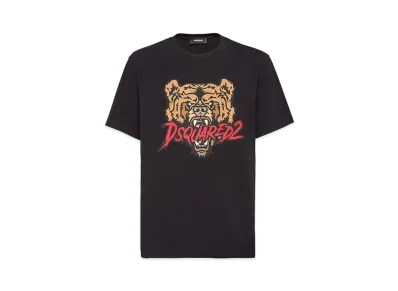 Dsquared2 Bear Black Cool Fit T-shirt "Black"
