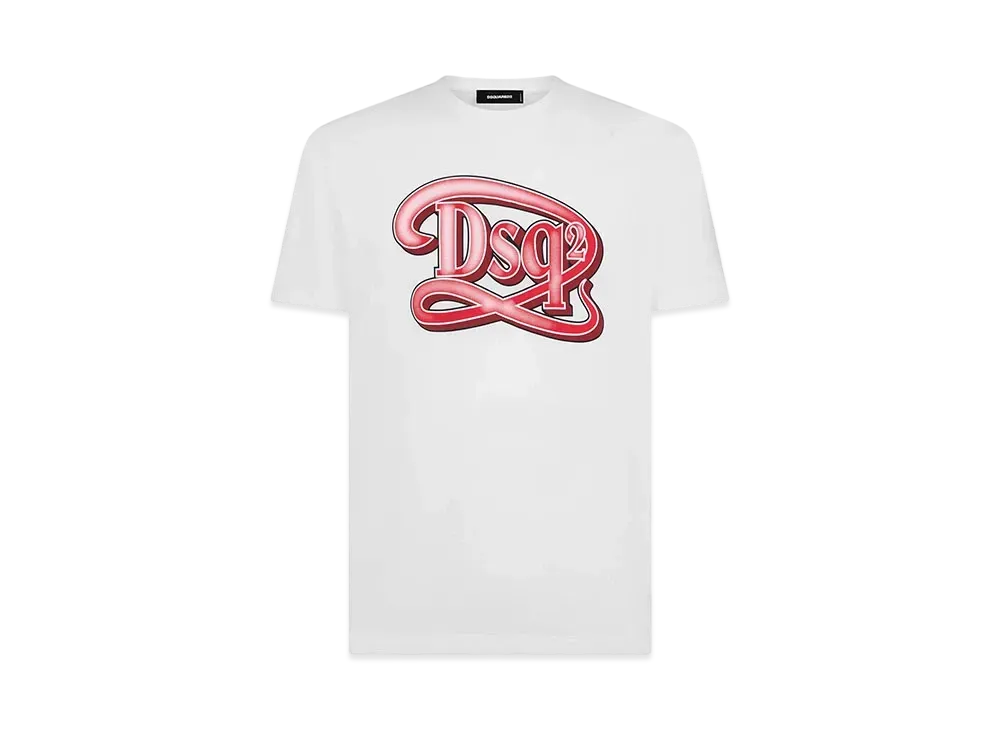 Dsquared2 DSQ2 Regular Fit T-shirt "White"