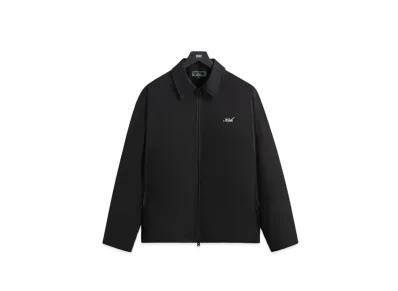 Kith Wrinkle Nylon Jonas Coaches Jacket "Black"