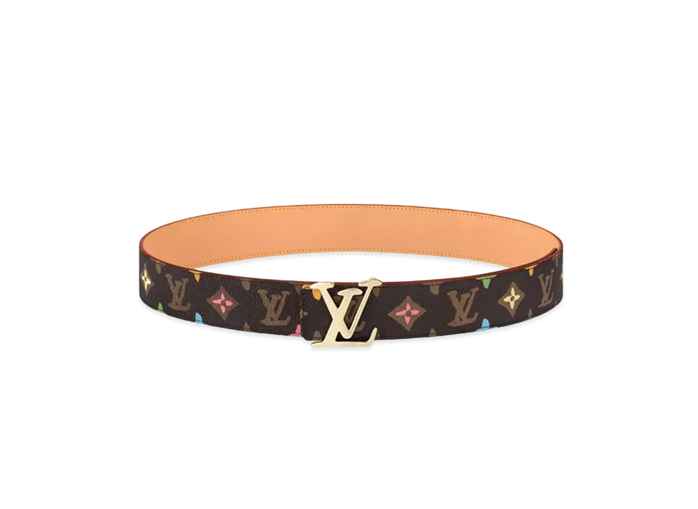 Tyler, The Creator x Louis Vuitton LV Tag 40mm Reversible Belt "Marron"
