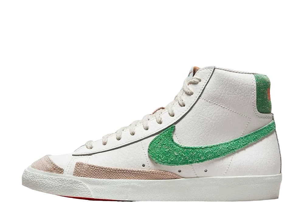 Nike Blazer Mid '77 Vintage "Sail/Safety Orange/Black/Stadium Green"
