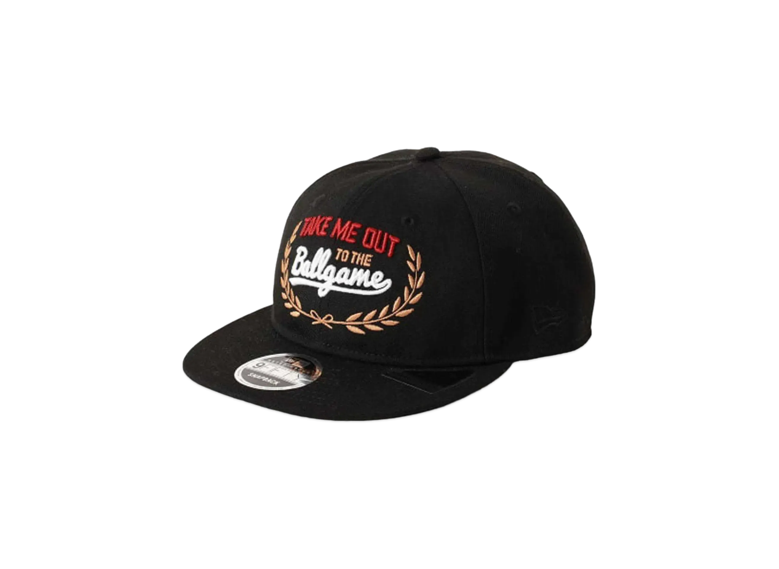 NEW ERA x BEAMS Take me out to the Ball Game 9Fifty Cap "Black"