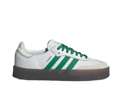 adidas Women's Sambae "Footwear White/Green/Off White"