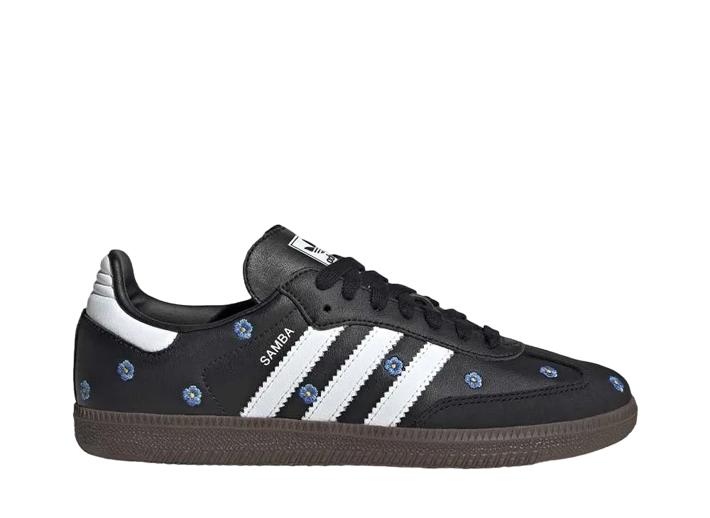 adidas Women's Samba OG "Core Black/Footwear White/Gum"
