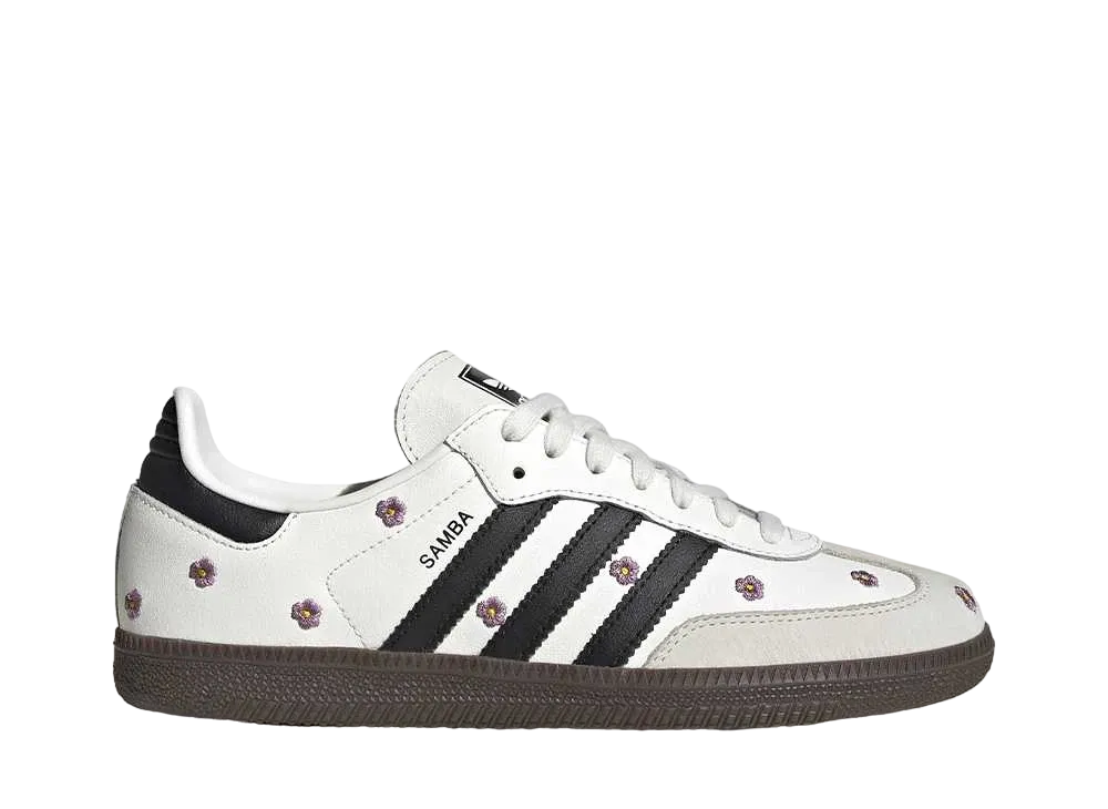 adidas Women's Samba OG "Cloud White/Core Black/Gum"