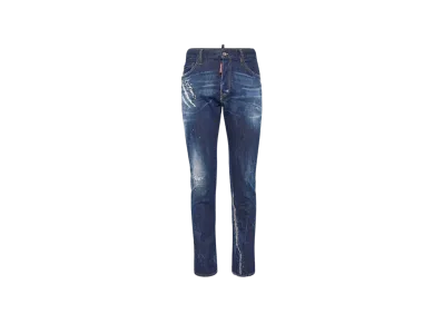 Dsquared2 Dark CB Wash Cool Guy Jeans "Navy"