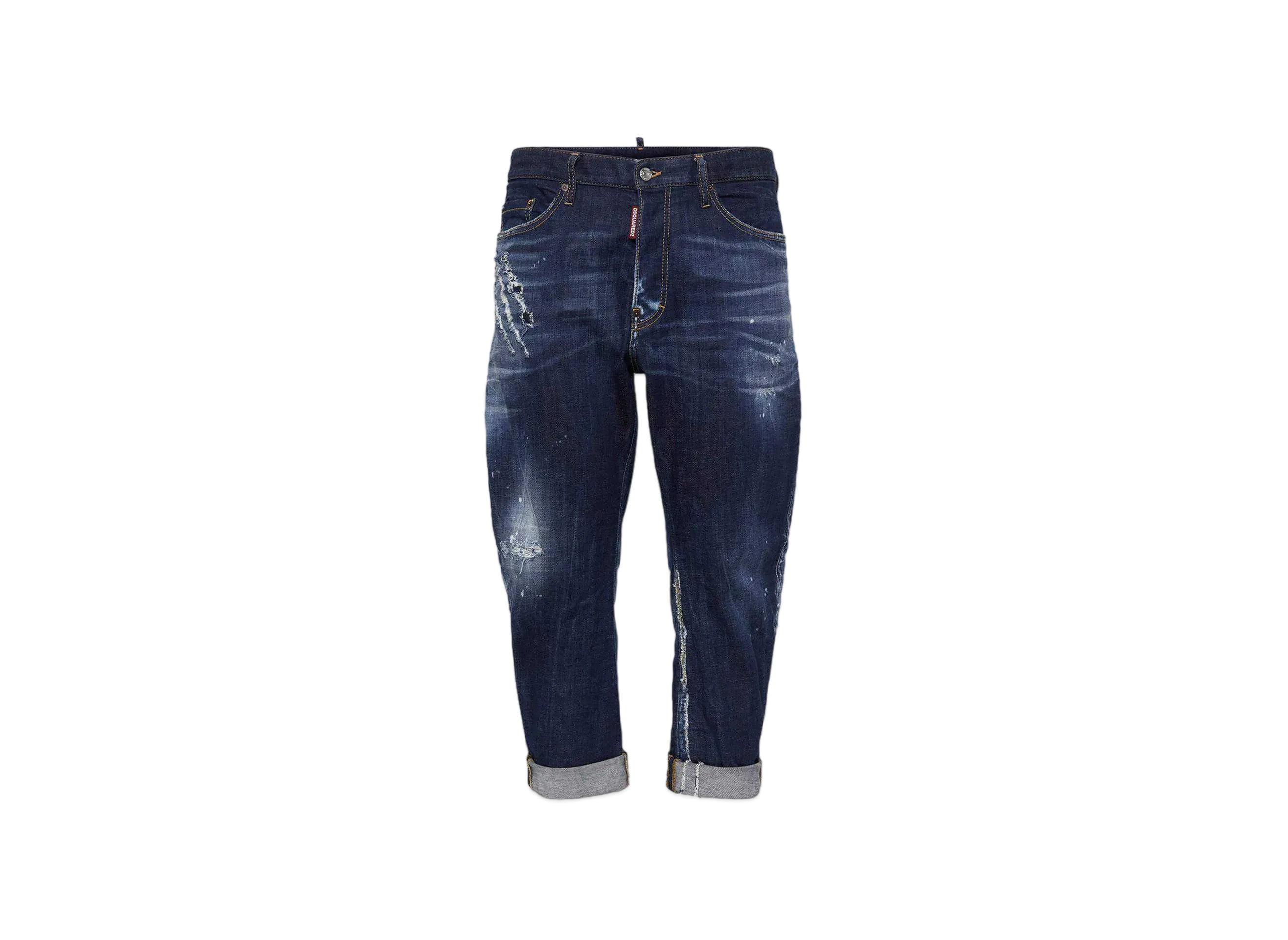 Dsquared2 Dark CB Wash Bro Jeans "Navy"
