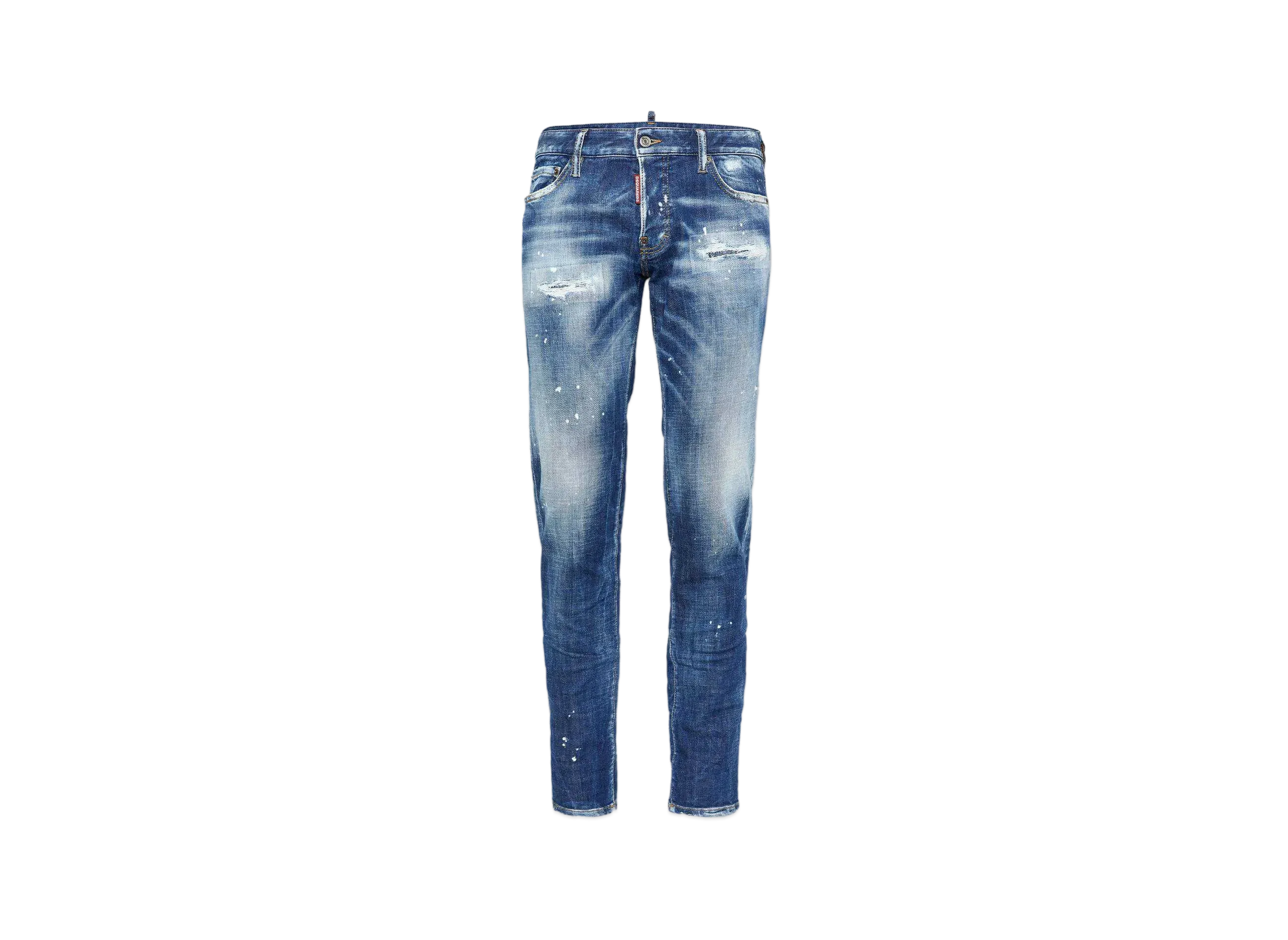 Dsquared2 Medium Heritage Rammendo Wash Slim Jeans "Navy"