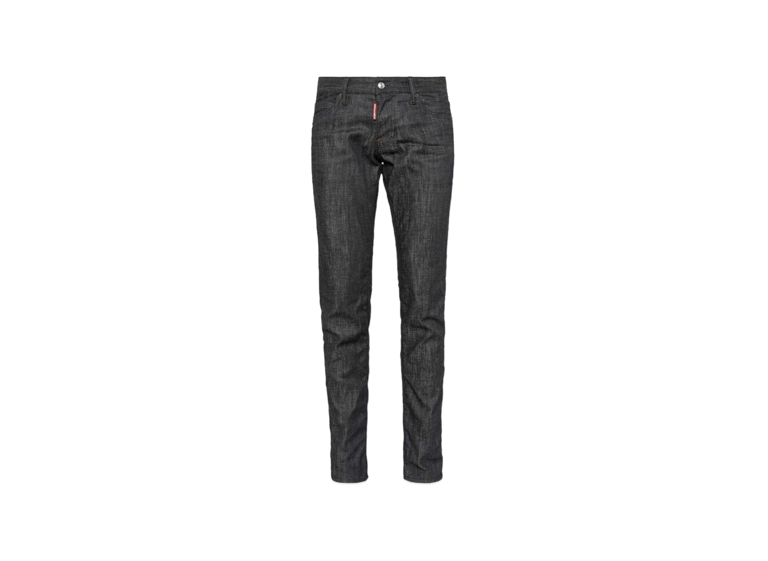 Dsquared2 Black Rince Wash Slim Jeans "Black"