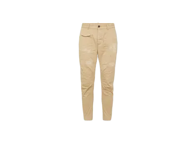 Dsquared2 Ripped Sexy Chinos Pant "Stone"