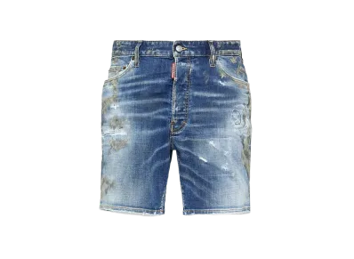 Dsquared2 Medium Muffa Wash Marine Short Jeans "Navy"