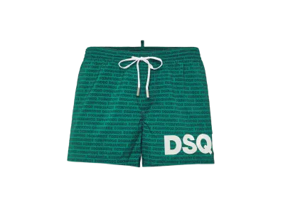 Dsquared2 Swim Boxer Midi "Green"