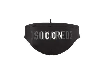 Dsquared2 Icon Swim Brief "Black/White"