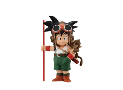 BANDAI "Ichiban Kuji" -DRAGONBALL SNAP COLLECTION- C Prize Son Goku youth Ver. DRAGONBALL SNAP FIGURE