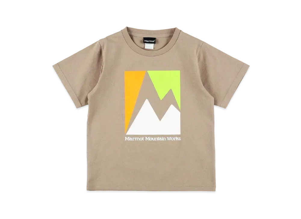 Marmot K's Crack T-shirt "Dark Beige"