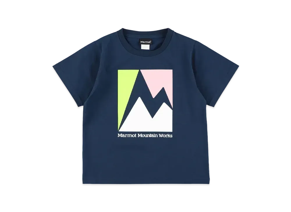 Marmot K's Crack T-shirt "Navy"