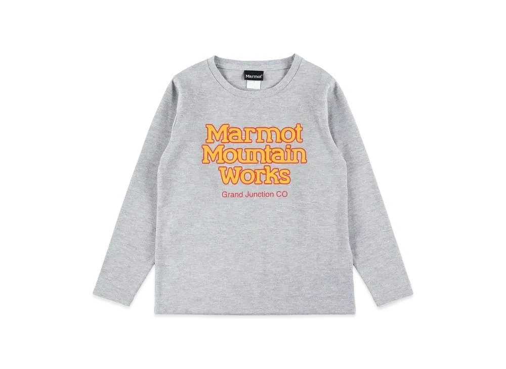 Marmot K's Works Logo T-shirt "Gray"