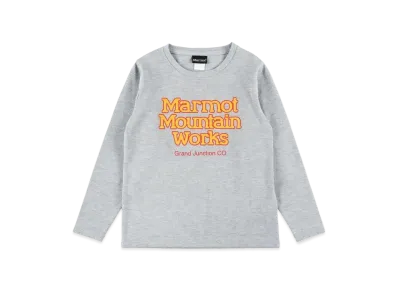 Marmot K's Works Logo T-shirt "Gray"