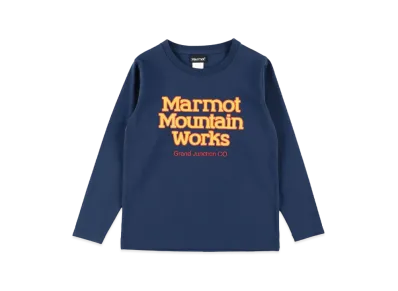 Marmot K's Works Logo T-shirt "Navy"