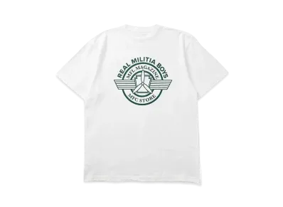 MFC STORE x MFL Magazine Tied Gun S/S Tee "White"