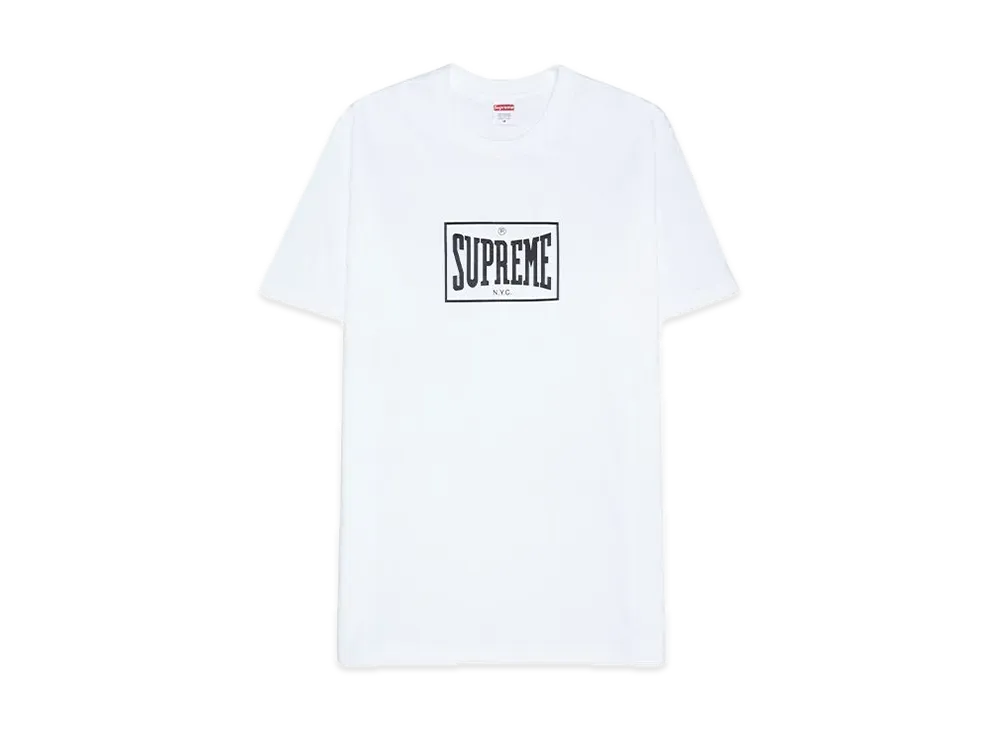 Supreme Warm Up Tee "White"