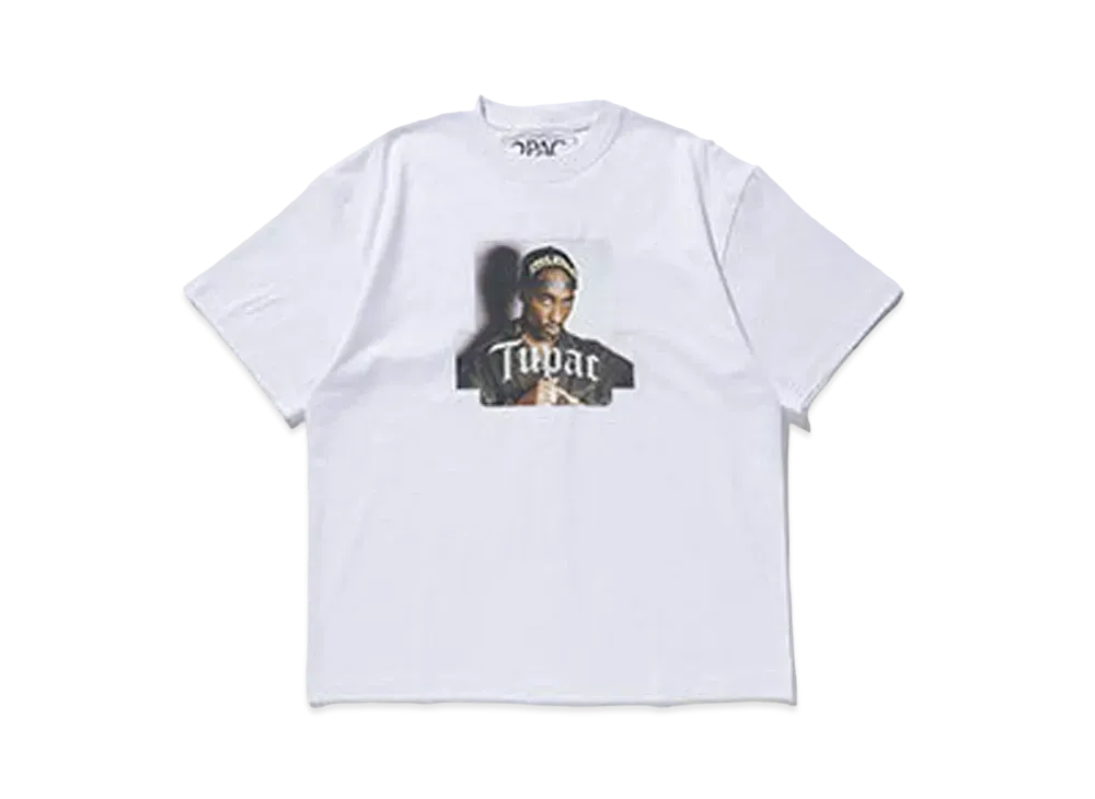 XLARGE x 2Pac Box Logo S/S Tee "White"