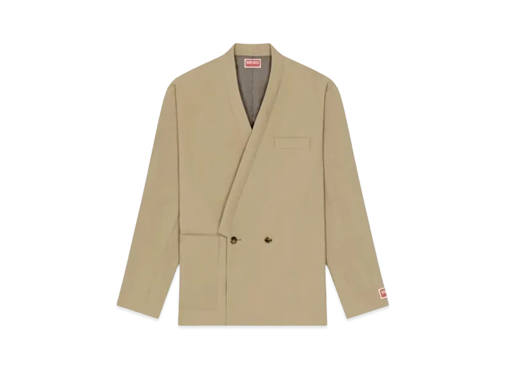 KENZO KIMONO Suit Jacket "Dark Beige"