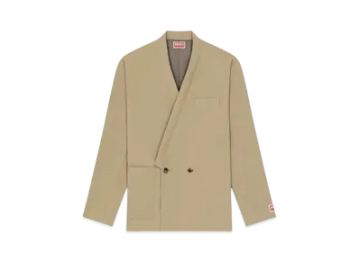 KENZO KIMONO Suit Jacket "Dark Beige"