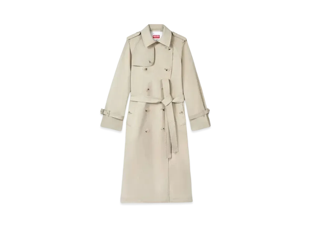 KENZO Long KIMONO Trench "Beige"