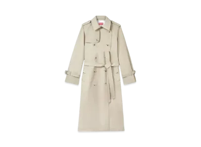 KENZO Long KIMONO Trench "Beige"
