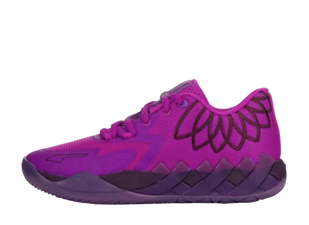 プーマ MB.01 ディスコ ロー "ディープオーキッド/ピックルドビート"