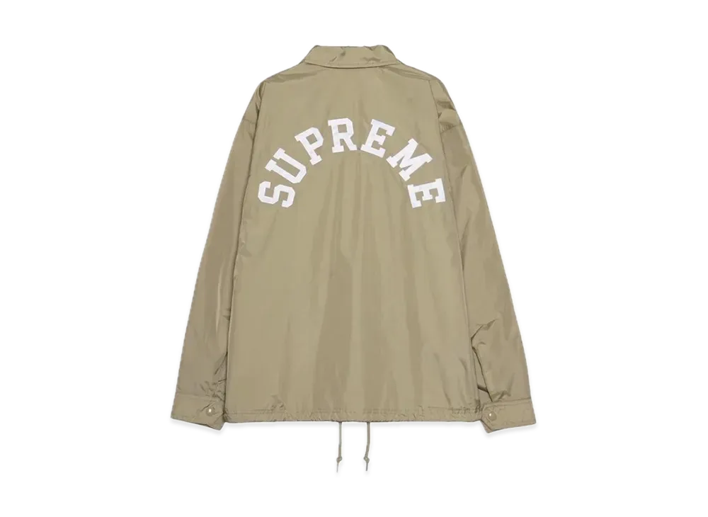 Supreme x Champion Coaches Jacket "Tan"