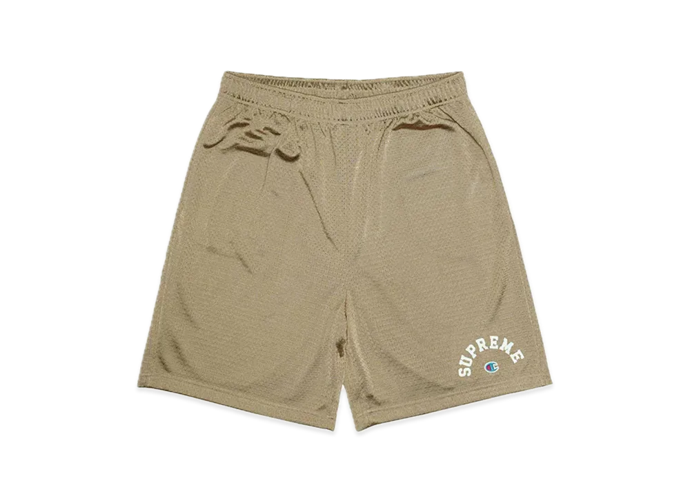 Supreme x Champion Mesh Short "Tan"